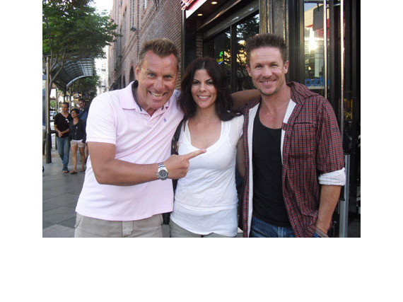 Getroffen in Santa Monica im Café Crepe: Felix Baumgartner (Weltmeister im Basejumping)