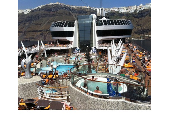 Oberdeck MSC Fantasia