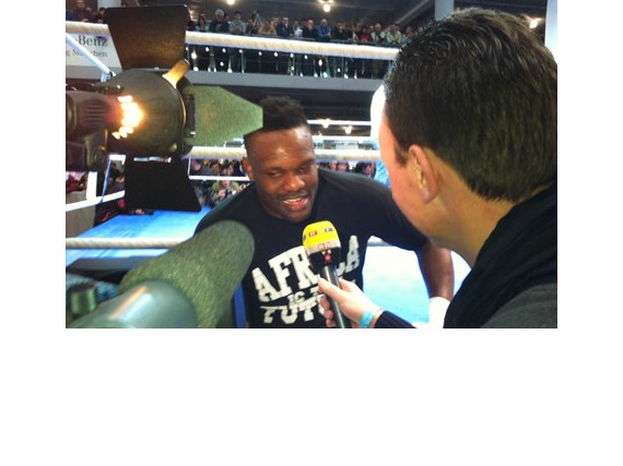 RTL interviewt Dereck Chisora
