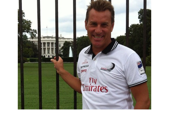 Besuch beim Weißen Haus in Washington