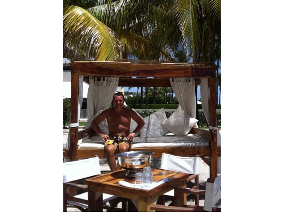 Relaxen am Nikki Beach Miami