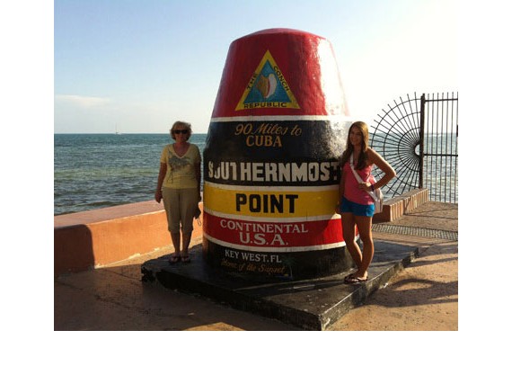 South Point (90 km bis Cuba) in Key West