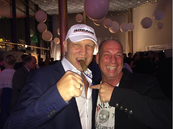 Axel Schulz aus der Jury mit Gast Thomas Richter