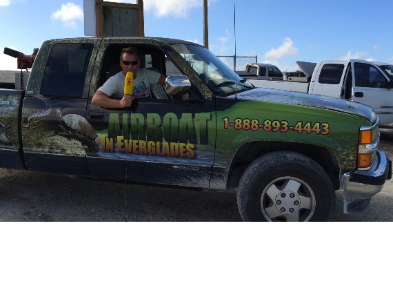 BLE-Partner Airboat in Everglades