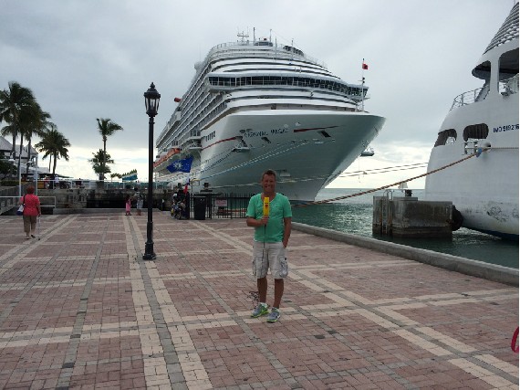 Besichtigung der Carnival Magic in Key West