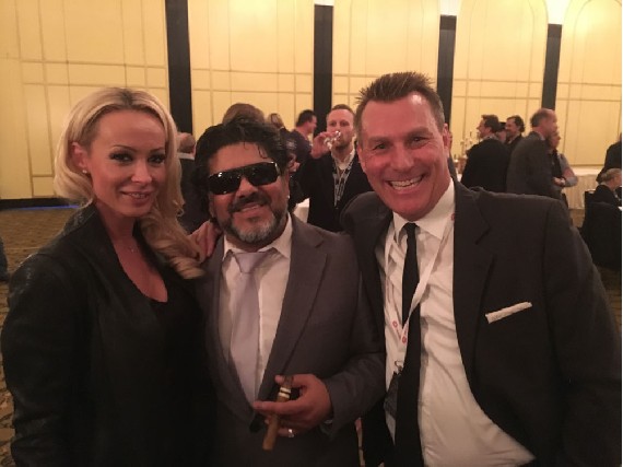Schmidi trifft: Cora Schuhmacher und Diego Maradona