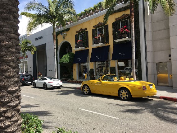 Rodeo Drive in Beverly Hills