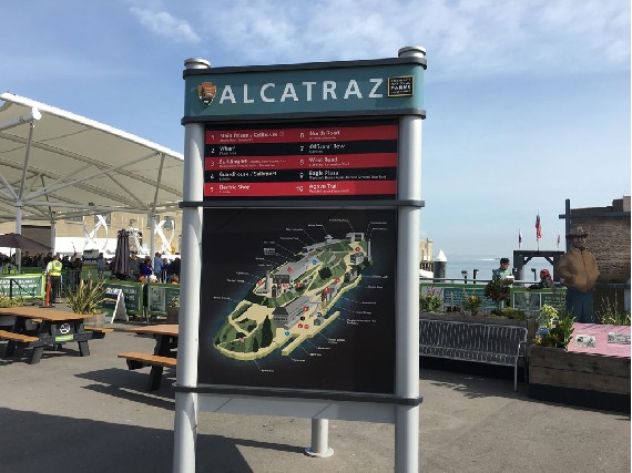 Besuch der Gefängnisinsel Alcatraz