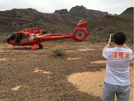 BLE-Team im Grand Canyon