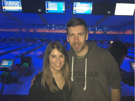 Maria Küffner (2. Platz) mit Marco Hagemann (2. Platz)