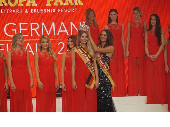 Krönung der neuen Miss Germany