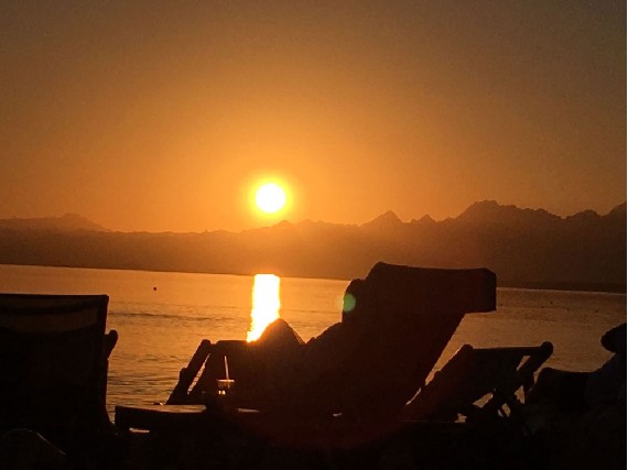 Ein arabischer Sonnenuntergang