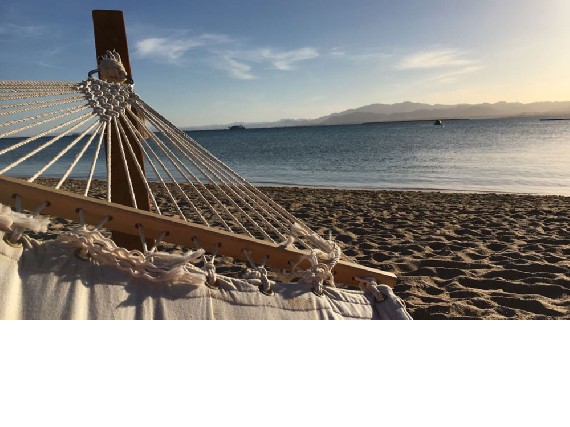 Hängematte am Strand