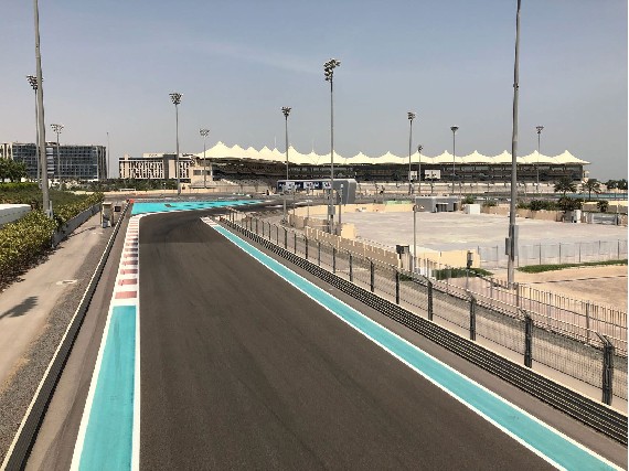 Rennstrecke Abu Dhabi