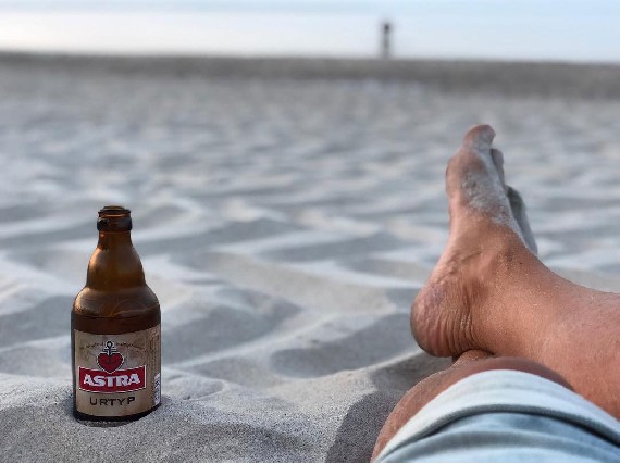 Relaxen in Scharbeutz am Strand