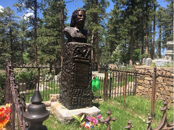 Grab von Revolverheld Wild Bill Hickok