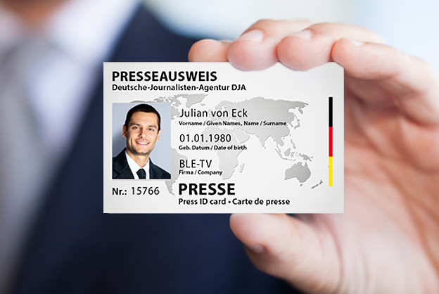 Deutsche Journalisten Agentur Presseausweis
