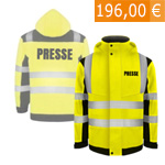 Bild von Artikel 1 x Presse Softshell Winterjacke