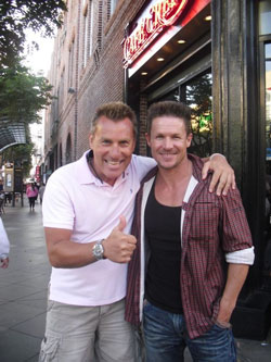 Stefan Schmidt trifft Felix Baumgartner